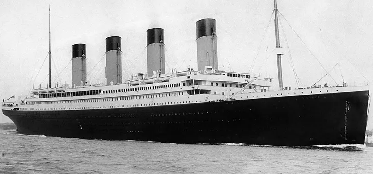 Historic ocean liner representing structural mechanics versus the human emotional narrative of triumph and loss - GoodAV Brand Storytelling