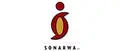 Sonarwa insurance company logo featuring a red and gold abstract symbol above the brand name text.